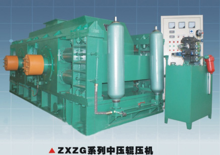 Heavy clinker roller press